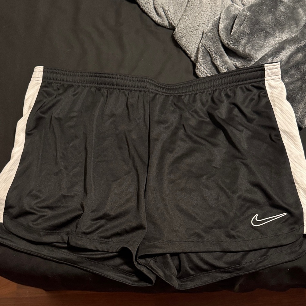 Nike Black and White Sports Shorts